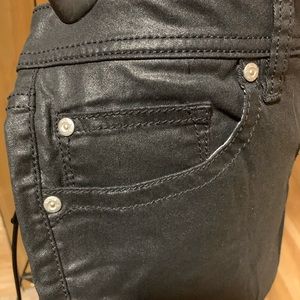 a.n.a. Coated  Skinny Jeans